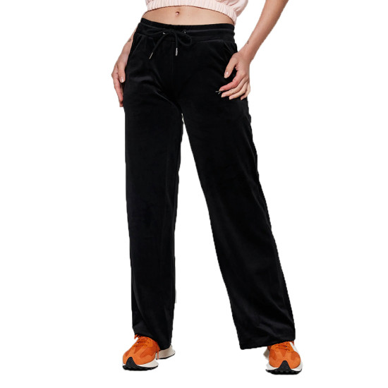 FUBU Γυναικείο παντελόνι Signature Rhinestone Velours Pants